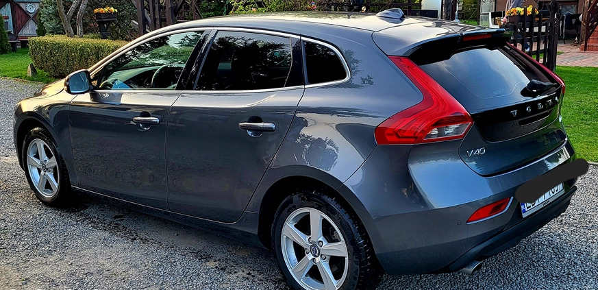 Volvo V40 cena 43500 przebieg: 142600, rok produkcji 2012 z Lidzbark małe 154